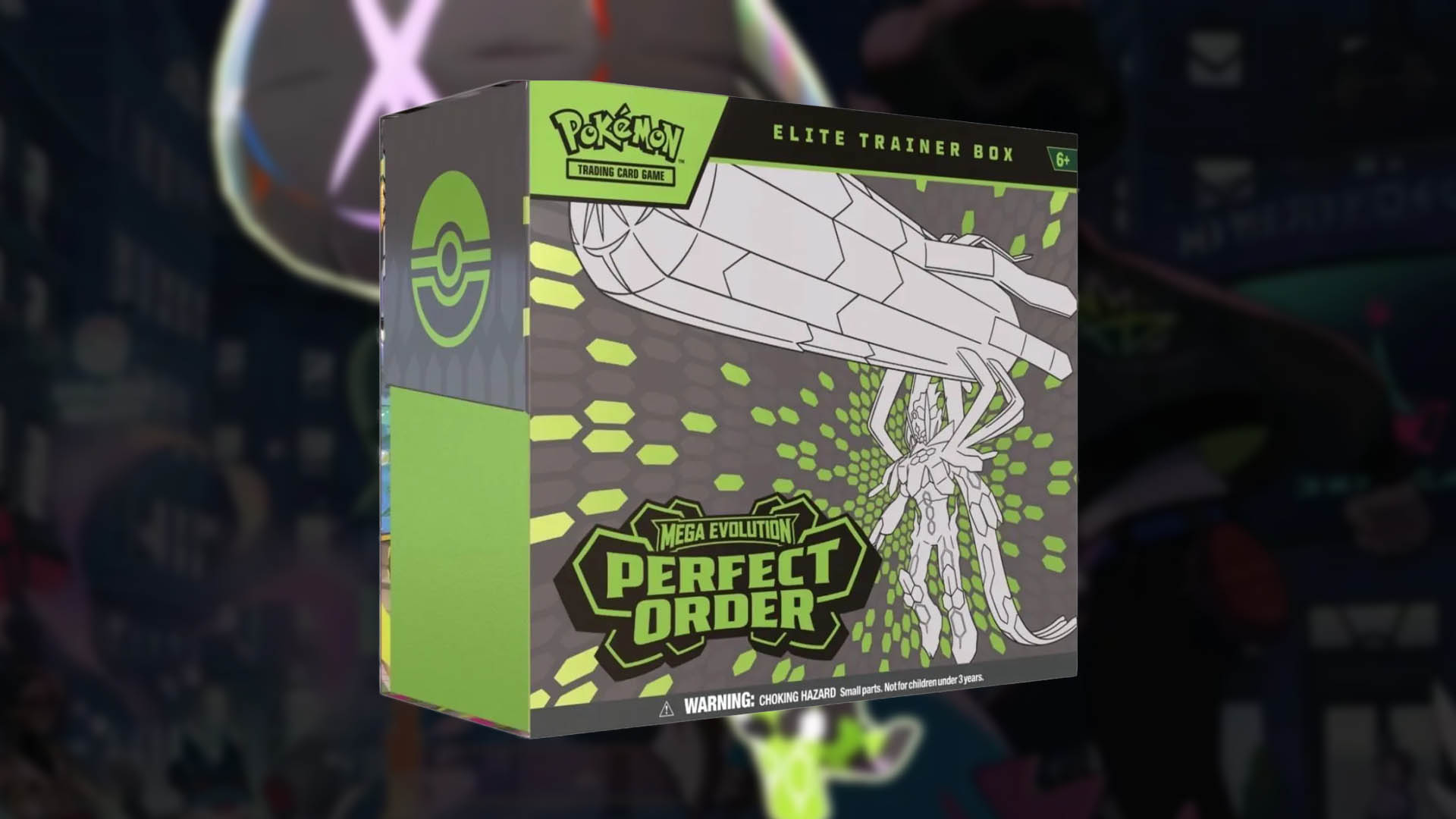 Elite trainer box ETB pokémon perfect order